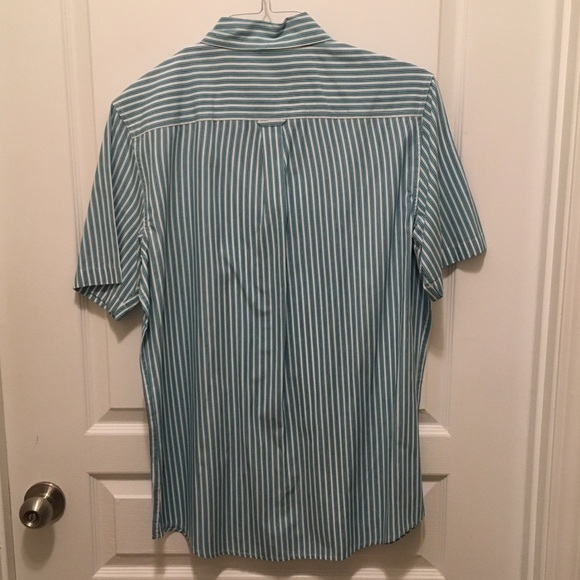 Blue Stripe Dress Shirt - Picture 4 of 6
